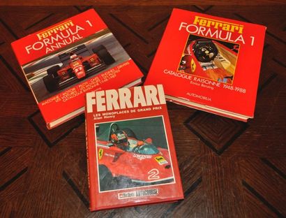 null Ferrari Formula 1: Catalogues raisonnés (Benzing) + Les monoplaces GP (Henry)...