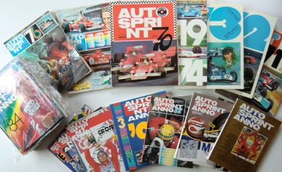  Auto Sprint. Revue annuelle de 1970 à 1997 (28 numéros)
