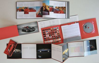 4 Brochures: 2 brochures 599 GTB Fiorano...