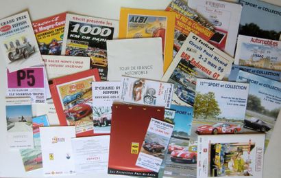 Brochures: Differentes brochures Ferrari...