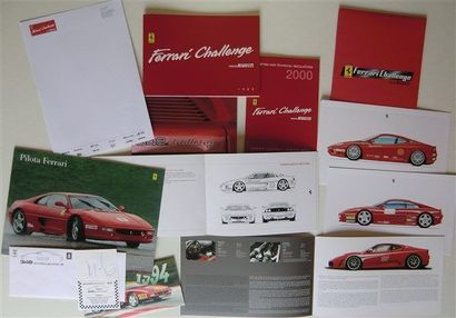 null 1 Brochure Ferrari Challenge: (6 images: 612 Scaglietti; F430; Superamerica;...