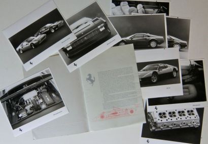 null Documents de Presse Ferrari 308 + 512 BB (1)