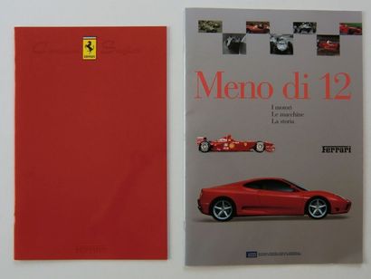 Brochure Ferrari et Scaglietti
