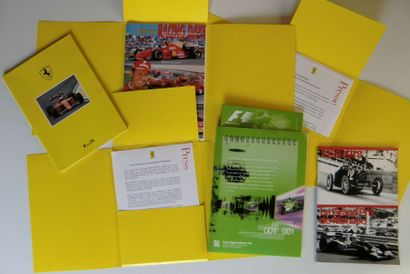 1 lot de brochures F1: Programmes F1 Francorchamps/Nürnburgring...