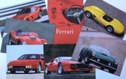 Dossier de 6 photos Ferrari 