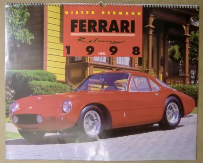 null Lot de 22 Calendriers Ferrari simples 