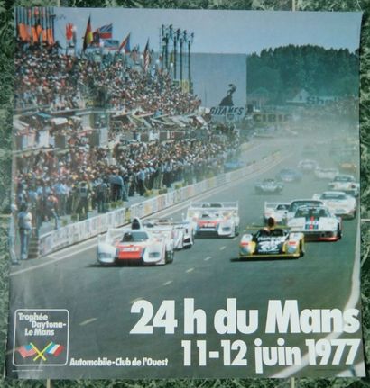 null 1 Affiche: 24h du Mans 1977 (47,5x50cm)
