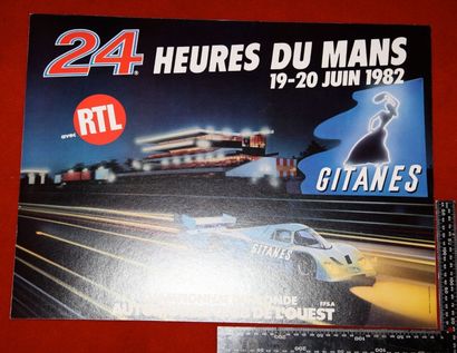 null 1 Affiche: 24h du Mans 1982 (40x53cm)