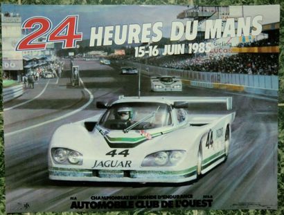 1 Affiche: 24h du Mans 1985 (40x53cm)