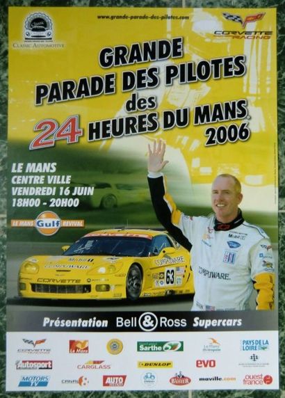 1 Affiche: 24h du Mans 24 heure parade 2006...