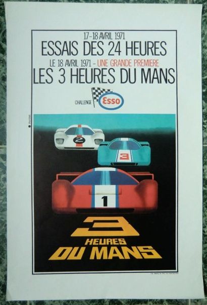 null 2 Affiches: 24h du Mans 24 heure parade 1998 (60x40cm)