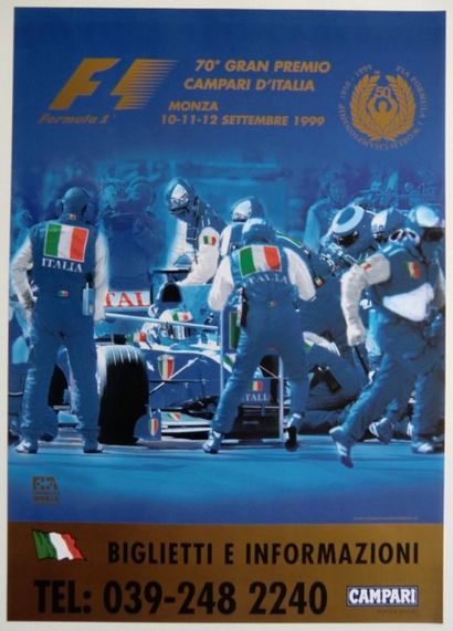 null 9 Affiches GP F1 Monza 
