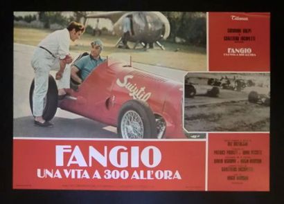 null 9 Affiches du film Fangio "une vie à 300 à l'heure" ( 8 affiches + 1 affich...