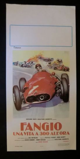 null 9 Affiches du film Fangio "une vie à 300 à l'heure" ( 8 affiches + 1 affich...