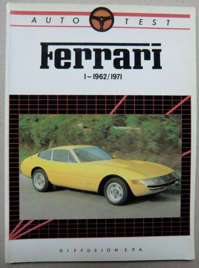 null Auto Test Ferrari I - 1962/1971. Ed. E.P.A. (1ex.)