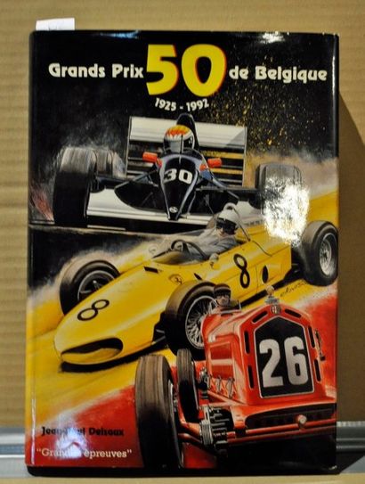 J-P Delsaux Grand Prix 50 de Belgique 1925-1992. Ed. Grandes Epreuves (1ex.)