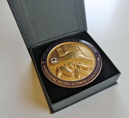 null Médaille commémorative Allemagne (Nürburgring) 1951 