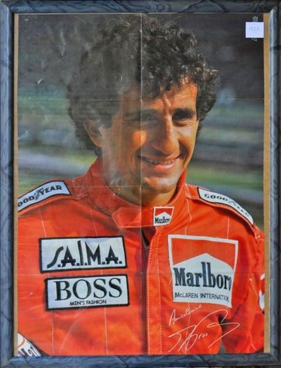 null Alain Prost 100x60cm