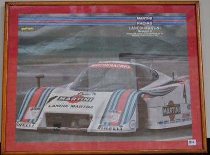 Lancia LC2 Martini 1983. 50x70cm