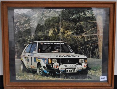 null Talbot Sunbeam N° 2, Corse, Frequelin-Todt. 30x40cm