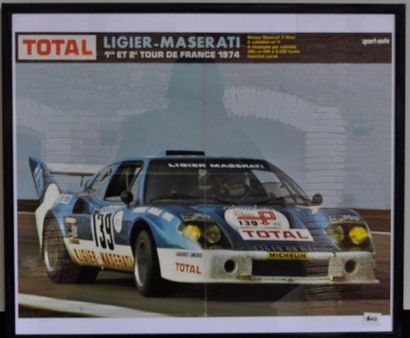 Ligier JS2 Maserati N° 139, 1er. Au Tour...