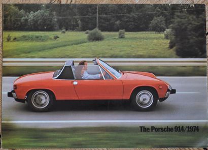 null Catalogue Porsche 914- 1974 (4 pages)
