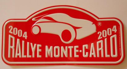 null Lot de 6 plaques: Rallye de Monte Carlo 1988-1989-1990-1992-2003 et 2004