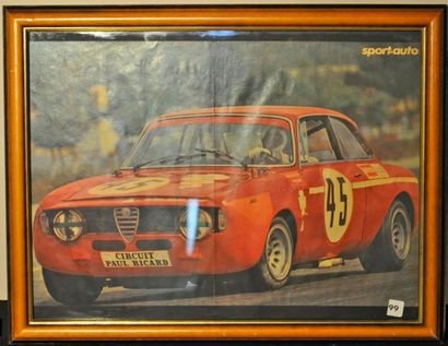 null Alfa GTAM N° 45 Facetti. 30x40cm