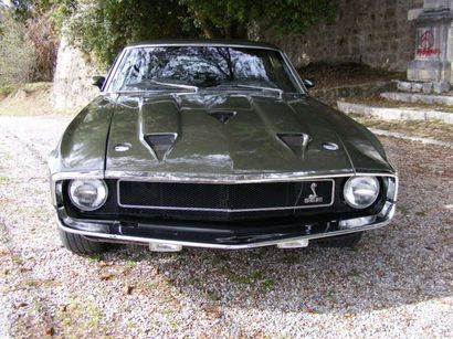 FORD MUSTANG SHELBY GT 500 Fastback Cobra Jet -1969 N° châssis : 9F02R480741 La Shelby...