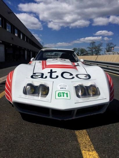 CHEVROLET CORVETTE - 1974 Cette exceptionnelle Chevrolet a connu une 1ère carrière...