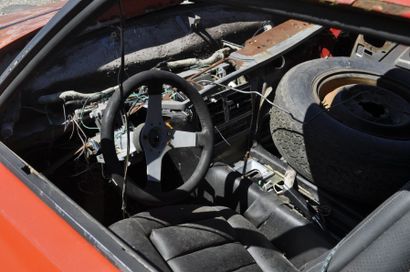 CITROËN SM Prototype « Nitri » - 1971 Cette SM ferait partie d’une série préparée...