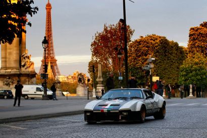 DE TOMASO PANTERA - 1972 De Tomaso lance la Pantera en 1970 pour rivaliser avec Ferrari,...