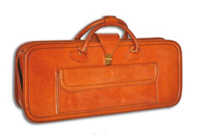 FERRARI Ensemble de 5 bagages pour Testarossa en cuir (avec leur housses) maroquinerie...