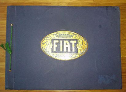 Catalogue publicitaire Fiat 1911, comprenant...