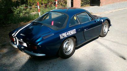 ALPINE RENAULT A110 1100 Gordini VB – 1965N° de Série : 004 L’Alpine A110 sort au...