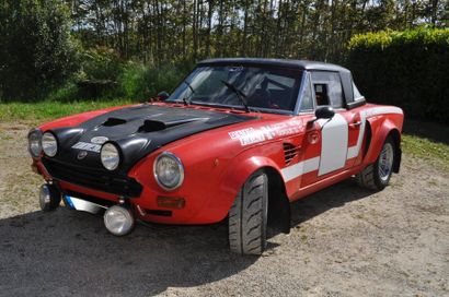 FIAT 124 SPIDER (ABARTH COMPETITION) - 1967 N° Châssis : 2920