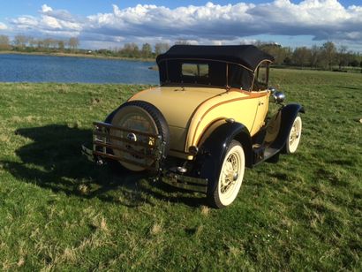 FORD A ROADSTER LUXE- 1930 ( LOT RETIRE- REFUSE!!) Le Model A est lancé en 1927 en...