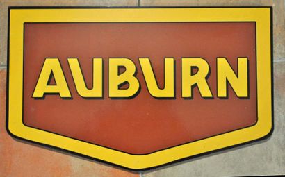 Plaque pub Auburn. 60x38 cm