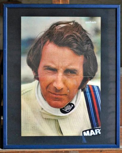 null John Watson, Martini Brabham. Poster encadré. 40x50cm
