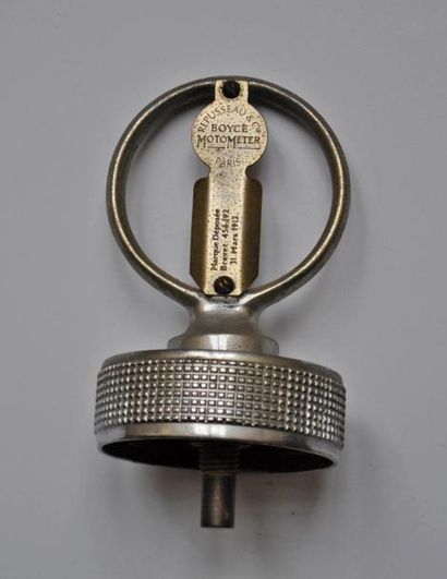 null Bouchon de radiateur Boyce Motometer de 1913, était notamment monté sur Bug...