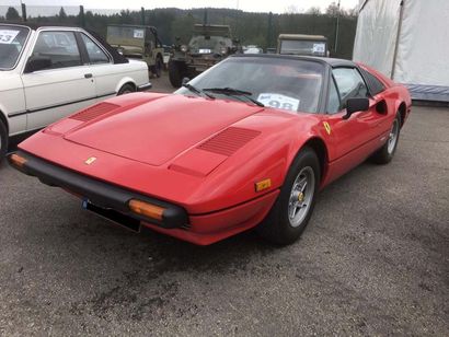 Ferrari 308 GTS - 1978 Sortie en 1975, au Salon de Paris, la 308 dessinée par Pininfarina,...