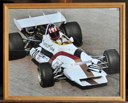 null BMR P 153 Yardley Siffert. Poster encadré. 40x50cm