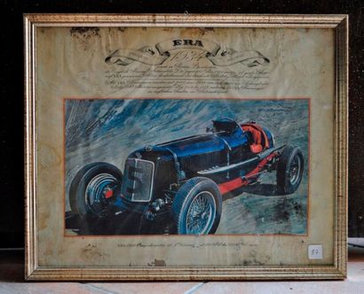 null E. KUHN (de après) Alfa Romeo P2 1924, Maserati 1928, Era 1934, Sunbeam 1925....