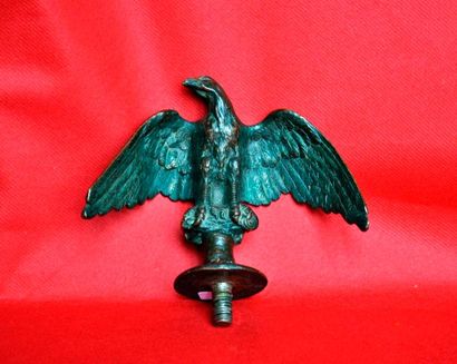 null L'aigle royal Bronze vers 1910. Ht. 14cm