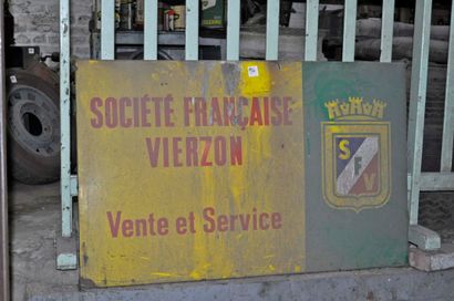 null Plaque Société Française Vierzon