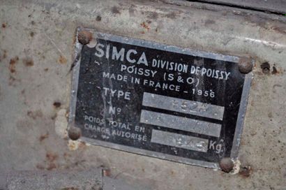 Simca Régence Type F52A - 1956 



Châssis N° 53577



En 1954, Simca rachète la...
