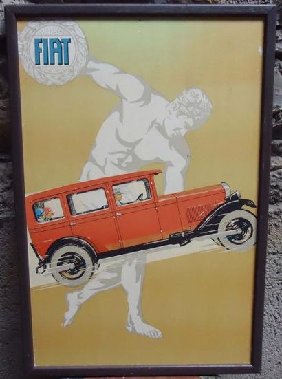 Affiche Fiat 