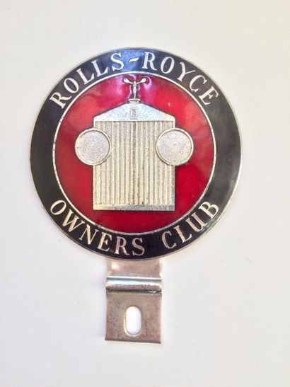 null Badge de calandre Rolls Royce Owner's club