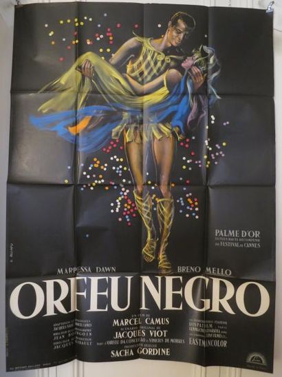 null "ORFEU NEGRO" (1959) de Marcel Camus avec Marpessa Dawn et Brenno Mello

Affiche...