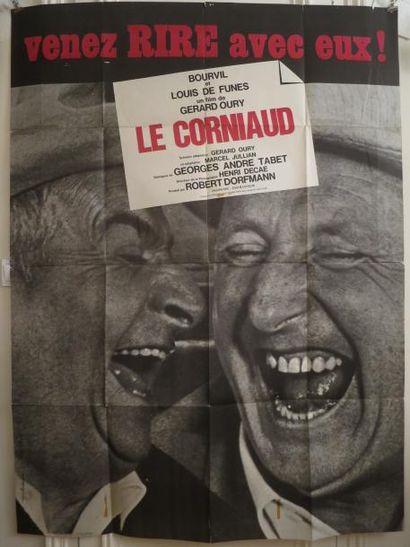 null "LE CORNIAUD" de Gérard Oury avec Louis de Funès et Bourvil

Affiche 1,20 x...
